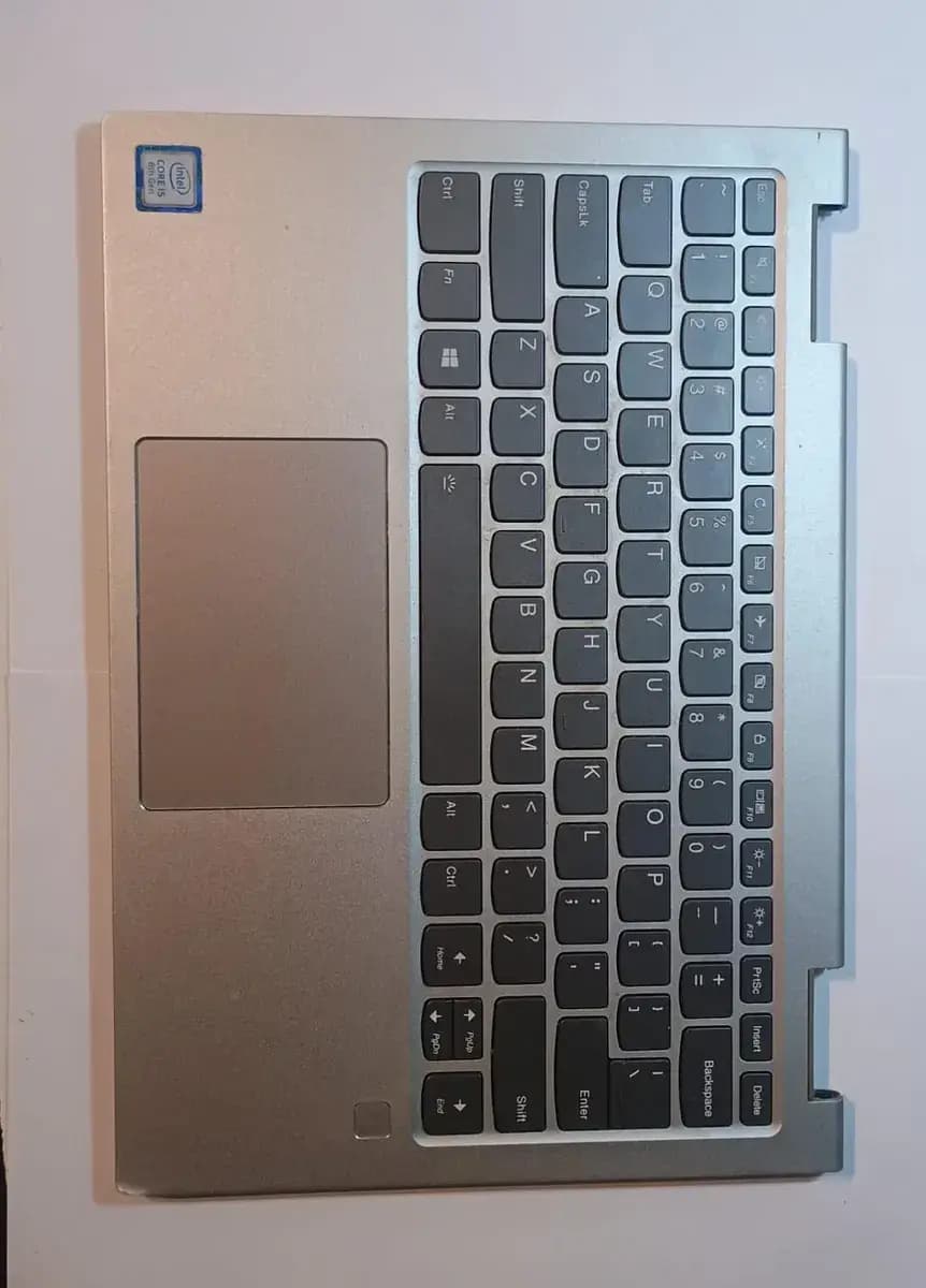 Carcasa Completa Lenovo Yoga 730-13ikb Base Superior Teclado Plateado