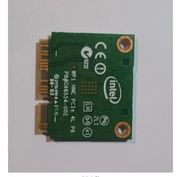 Placa Wifi Mini Pcie Intel G98554-002 Notebook Wireless