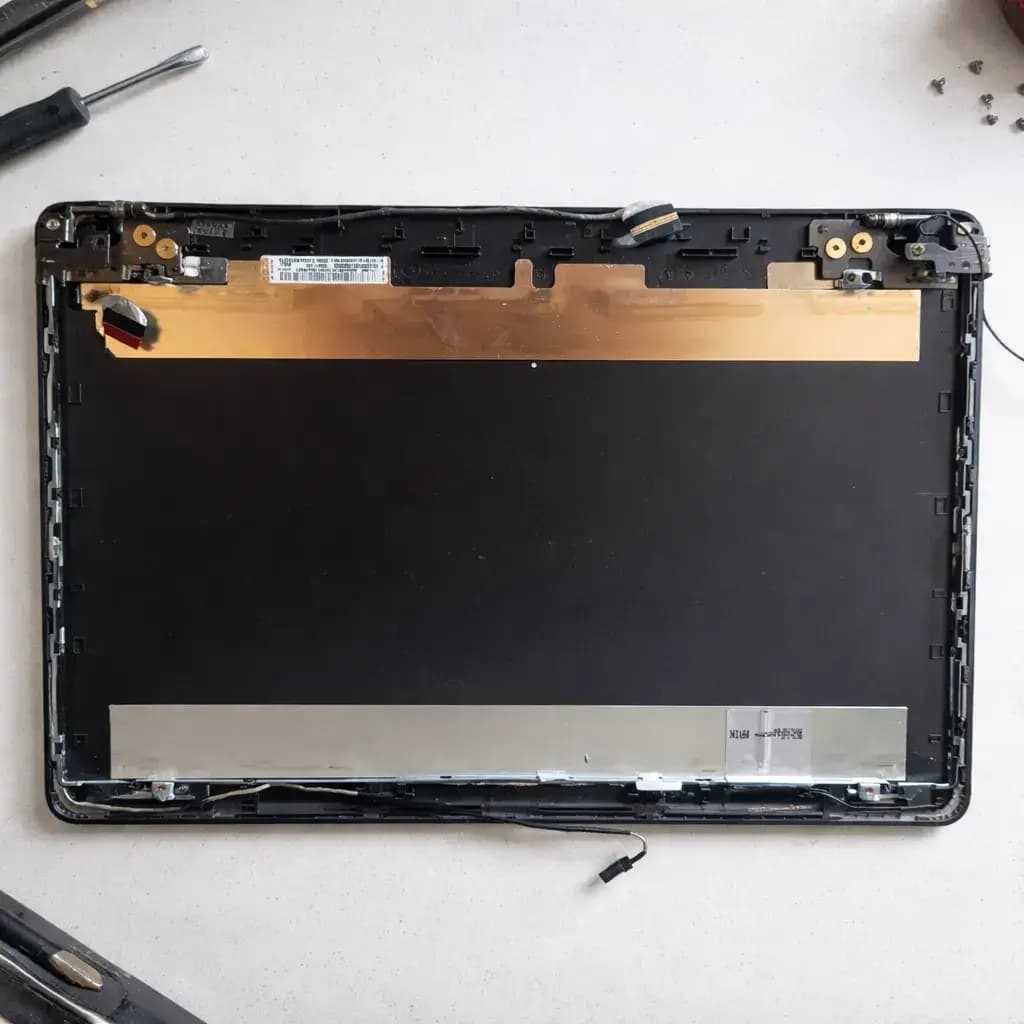 Hp 15-da 250 255 256 G7 Tapa Pantalla + Bisagras + Flex Y+! Gris Oscuro