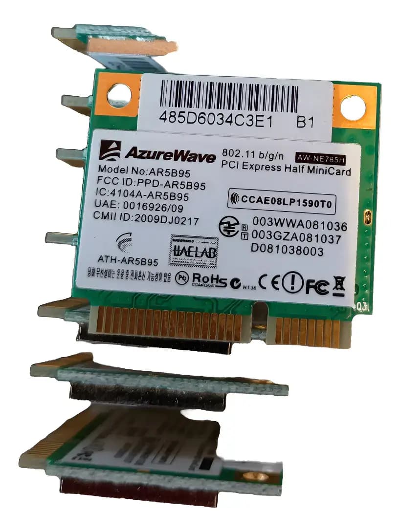 Placa Wifi Notebook Aw-ne785h Para Lenovo Y +