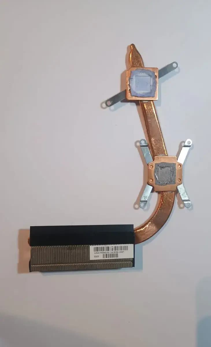 Disipador Cobre 2 Heatpipes Notebook 13n0-wza0101 Cooler