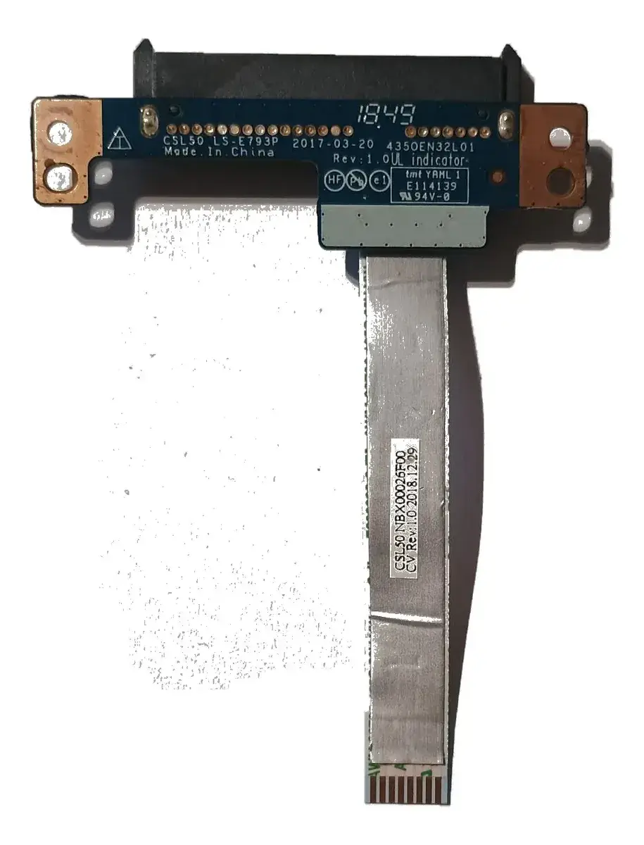 Placa Conector Disco Hdd Hp 15-bs 15-bw 250 G6 Ls-e793p