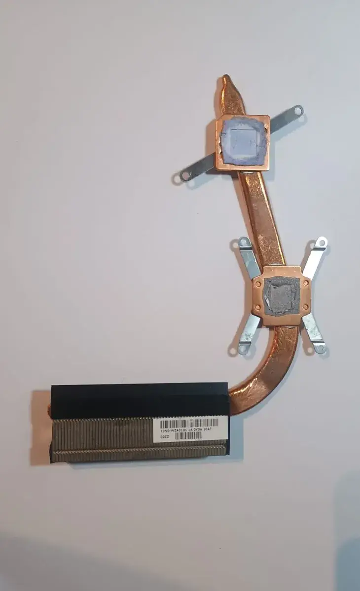 Disipador Cobre 2 Heatpipes Notebook 13n0-wza0101 Cooler