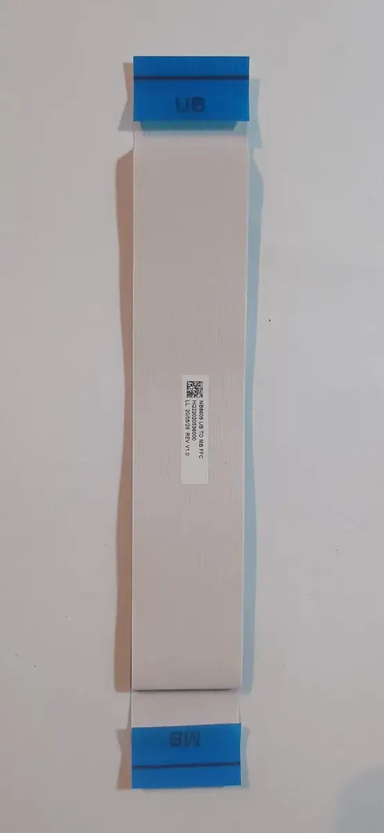 Cable Flex Ffc Plano Blanco Notebook Nb8609 Usado