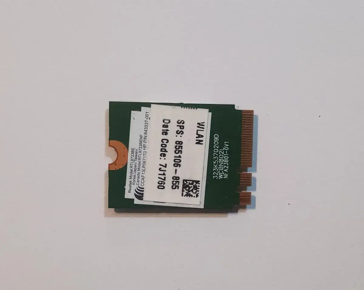 Placa Wifi Bt M.2 Notebook Realtek Rtl8723be 855106 Usada