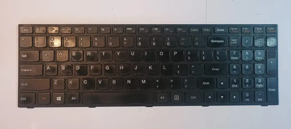 Teclado Lenovo G50-45 G50-70 G50-80 Con Marco Layout Us Negro Inglés